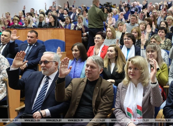 В трех районах Витебской области прошли учредительные собрания по созданию партии "Белая Русь"