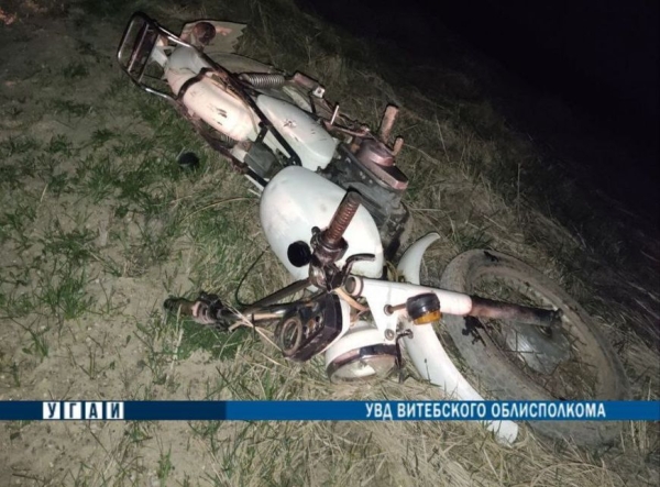 Две аварии с мотоциклистами произошли в Витебской области