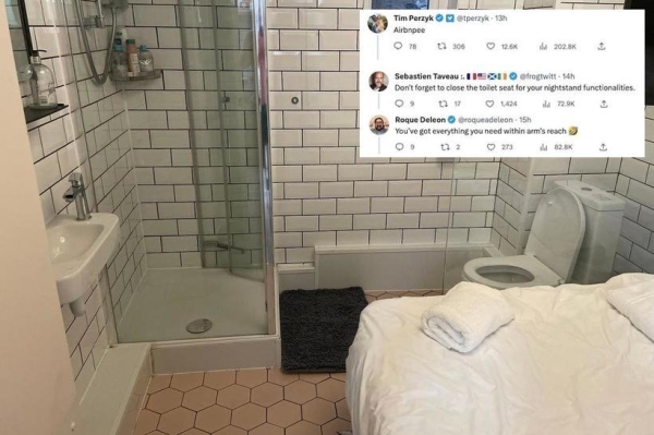 Турист снял квартиру, а оказалось: это кровать в ванной