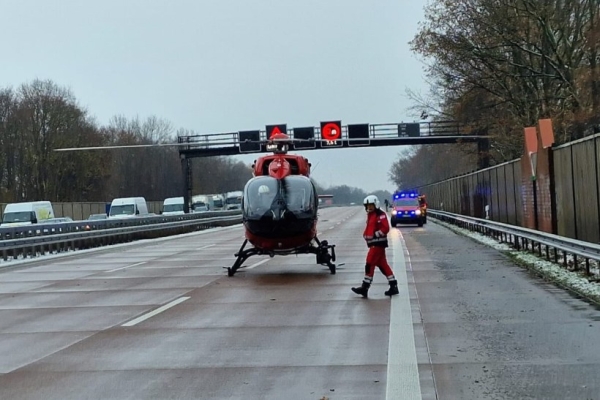 В Германии белорус пострадал в ДТП с тремя грузовиками