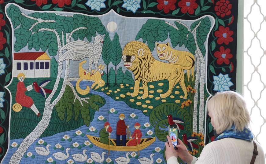 У Віцебску адкрылася выстава &laquo;Мастацтва святла&raquo;, прысвечаная беларускай маляванцы