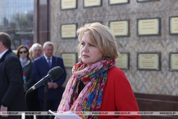 Обновленная республиканская Доска почета открылась в Минске
