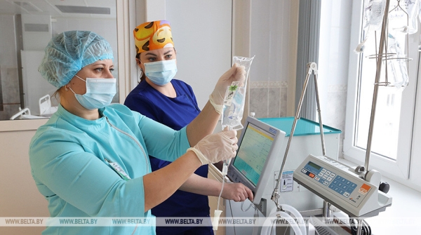 Витебский областной клинический центр принял первых пациентов