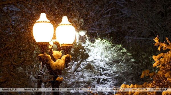 Ночью снегопады ожидаются по Витебской и северной половине Могилевской области